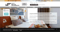 Desktop Screenshot of hotelalyss.fr